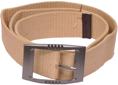 

OODI Boys Casual Beige Fabric Belt, Tan