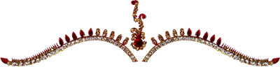 

Farheen BRIDAL COLLECTION FOREHEAD Red, Maroon Bindis(INDIAN BRIDAL FANCY BINDI)