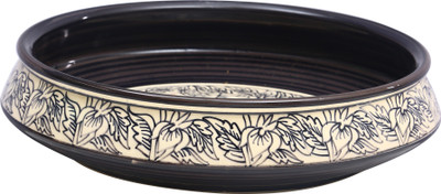 

Caffeine Black Peru Stoneware Bowl(Black, Pack of 1)
