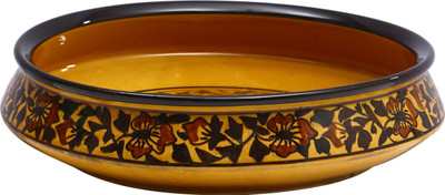 

Caffeine Brown Sehra Stoneware Bowl(Brown, Pack of 1)