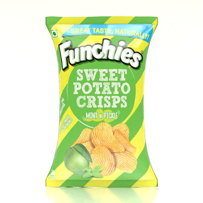 

Funchies Mint N Pickle Sweet Potato Chips(75 g)