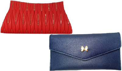 

landloper Casual, Party Red, Blue Clutch, Blue;red