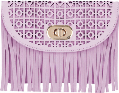 

DMG Party Purple Clutch