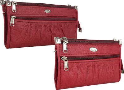 

Fillincart Casual, Formal, Party Maroon Clutch