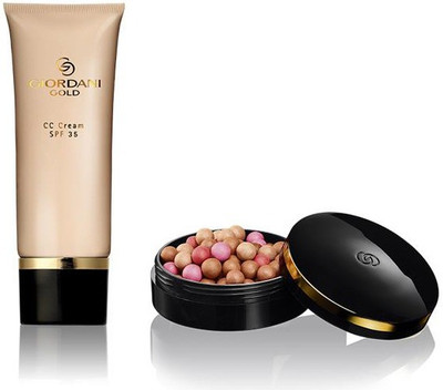

Oriflame Sweden Giordani Gold MakeUp Combo of 2 (C.C. Cream & Bronzing Pearls)(Set of 2)