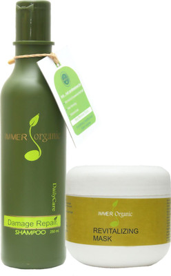 

Immer Organic Damage Repair Shampoo with Revitalizing Mask(Set of 2)