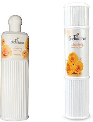

Enchanteur Charming Shower Gel & Charming Talc For Men & Woman(Set of 2)