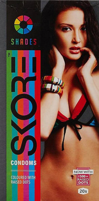 Skore SHADES FLAVOURED Condom(Set of 2, 20S)