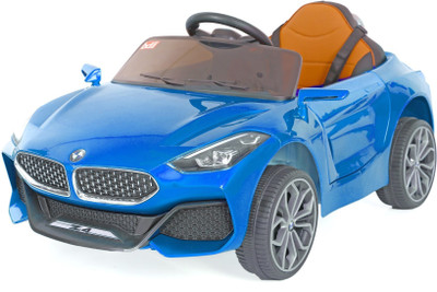 

Toy House Majestic Z4 SUV Rechargeable Swing function with Remote for kids (2 to 5 yrs) Car Battery Operated Ride On(Blue), Metallic blue