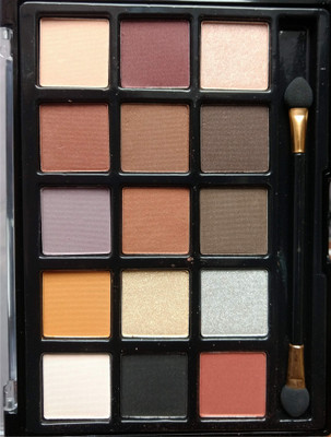 Flikerway Make-up 15 Color Eyeshadow Kit 18 g(03)