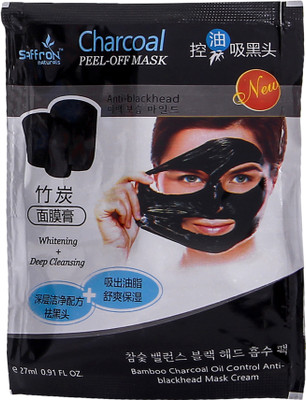 

Le Maroco Charcoal Mask Cream Oil Control Anti-Acne Whitening & Deep Cleansing Blackhead Remover ( 27ml X 1 )(27 ml)