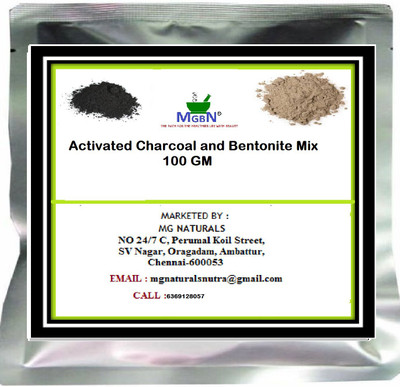 

MGBN Activated Charcoal and Bentonite Mix 100 GM(100 g)