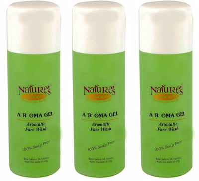 

Nature's A R OMA GEL Aromatic Face Wash (Pack of 3) Face Wash(125 g)