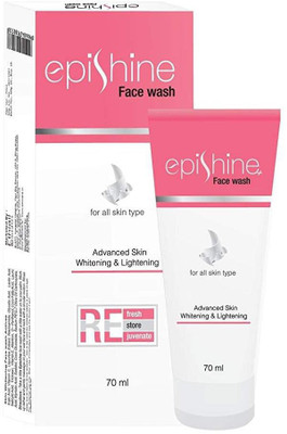 

Epishine ADVANCED SKIN WHITENING & LIGHTENING Face Wash(70 ml)