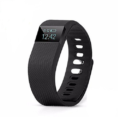 

MOVO WT64 Bracelet with Wireless Bluetooth,IP67 Technology,OLED Screen, Fitness Band(Black)