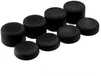 

Microware Silicone Controller Analog Grips Thumbstick Cover For PS4/PS3 Thumb Grip For PlayStation 4 Game Accessories Replacement (8pcs) Gaming Accessory Kit(Black, For PS4, PS3, Xbox One, Xbox 360)