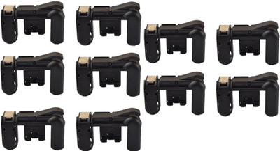 

ShopyBucket Pack of 5 ABS Plastic Black Color Shoot/Aim Trigger Mobile Game Controller for Andriod & iOS Gaming Accessory Kit-ABHI-A5 Gaming Accessory Kit(Black, For Android, iOS)