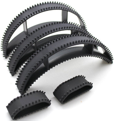 

Vcare Hair puff maker Volumising Inserts-Bumpits - Black Hair Volumizer Plastic Bumpits (5 pcs) Hair Accessory Set(Black)