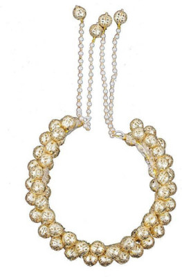 

Bueno New Style Hair Accessories For Women Gajra (Veni) For Hair Styling (Golden) Bun(Gold)