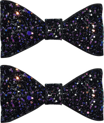 

Confidence New Style Hair Clips, Glitter Shiny Hairpin For Baby Girls, Set Of 2, Black Hair Clip(Black)