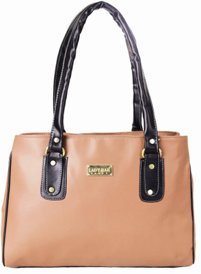 

Lady bar Hand-held Bag(Tan)