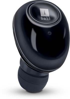 iBall Mini Earwear A9 Bluetooth Headset with Mic  (Black, In the Ear)