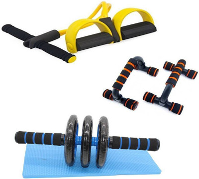 

Lord Best Quality AB Roller,TummyTrimmer or Pushup bar. Gym & Fitness Kit