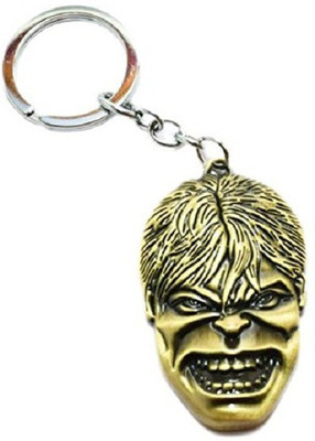 

Worthy Fancy Shoppee Hulk angry face Metal keyring/keychain for Marvel Lovers Key Chain