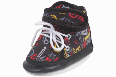 

Ole Baby Boys & Girls Velcro Casual Boots(Black