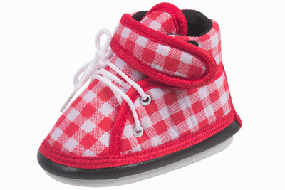 

Ole Baby Boys & Girls Velcro Casual Boots(Red