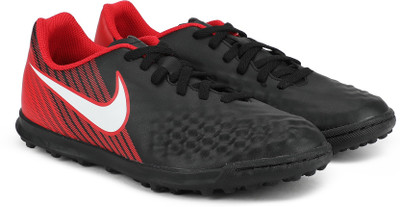 

Nike Boys & Girls Lace Football Shoes(Black, Black/white-university red