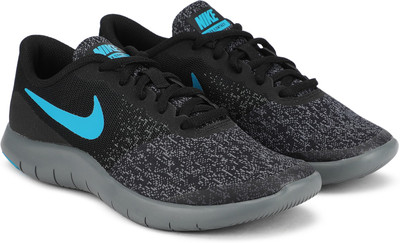 

Nike Boys Lace Running Shoes(Black, Black/neo turq-dark grey-cool grey