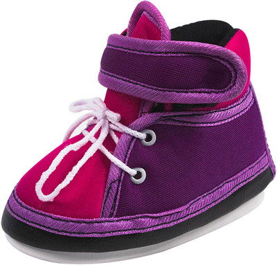 

Ole Baby Boys & Girls Velcro Casual Boots(Pink