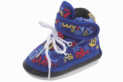 

Ole Baby Boys & Girls Velcro Casual Boots(Blue
