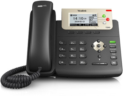 

yealink SIP T23G Corded Landline Phone(Black)