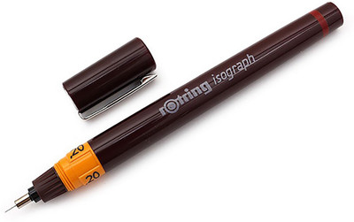 

rotring Isograph Technical Drawing Pen With 0.2 mm Nib