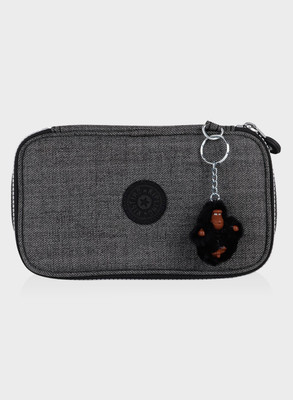 

Kipling 50 PENS Jeans Grey Art Polyester Pencil Box(Set of 1, Grey)