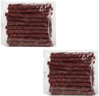 

SAWAY Munchy Twisted & Healthy Chew Stick Mutton Flavor Beef Dog Treat(900 g, Pack of 2)