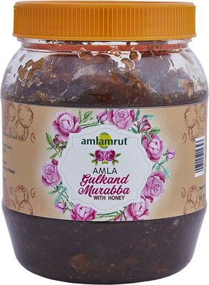 

amlamrut Amla Gulkand Murabba with Honey Amla Murabba(500 g)