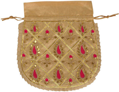 

Lal Haveli BAG01280 Potli(Beige)