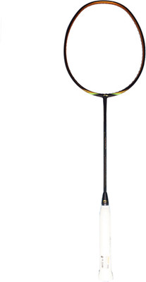 

Li-Ning Windstorm 700 III Superlight Unstrung Professional Badminton Racquet Black, Gold Unstrung Badminton Racquet(G4 -3.25 Inches, 79 g)