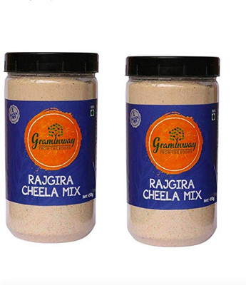 

Graminway GLUTEN FREE RAJGIRA CHEELA MIX Pack of 2 900 g(Pack of 2)