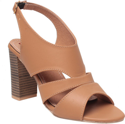 

MSC Women Beige Heels