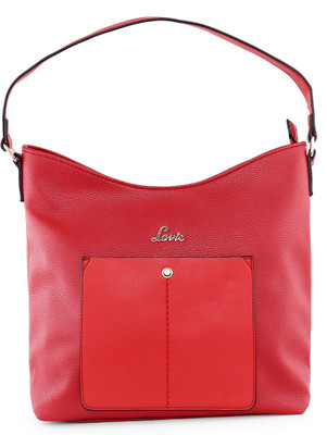

Lavie Women Evening/Party Red Genuine Leather Hobo