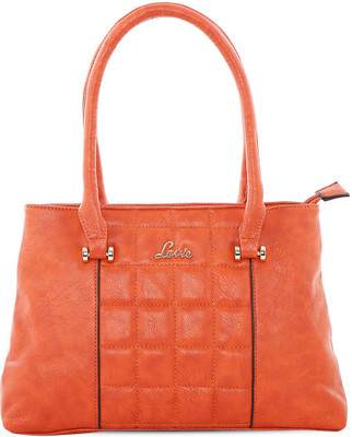 

Lavie Women Evening/Party Orange Genuine Leather Satchel