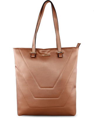 

Lavie Women Evening/Party Gold Genuine Leather Tote