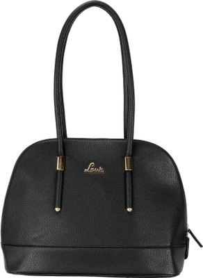 

Lavie Women Evening/Party Black Genuine Leather Satchel
