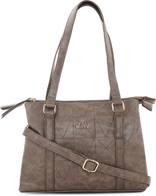 

Lavie Women Evening/Party Green Genuine Leather Satchel