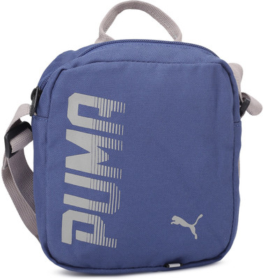 

Puma Men & Women Casual Blue Polyester Sling Bag