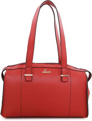 

Lavie Women Evening/Party Red Genuine Leather Shoulder Bag